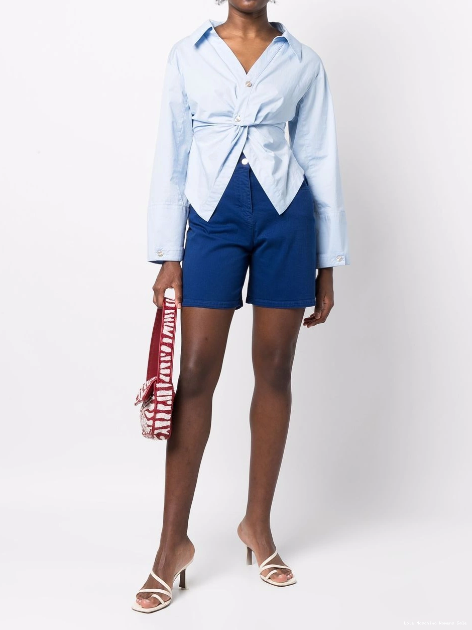 Affordable Women shorts chino high-waisted Love Moschino 0422
